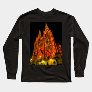 Christmas Time at St Mary's Cathedral, Sydney, NSW, Australia Long Sleeve T-Shirt